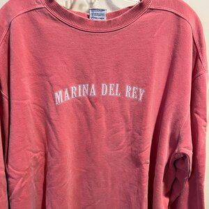 Cabo bulky red/pink Marina del Rey sweatshirt